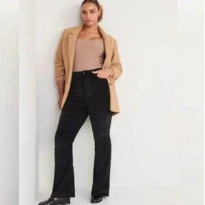 Old Navy Velvet Flare Higher High Rise Black Women's Plus Size 22 New with Tags